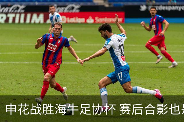 申花战胜海牛足协杯 赛后合影也是见到盖伊
